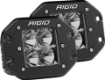 Picture of Flood Flush Mount Black Pair D-Series Pro RIGID Industries