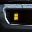 Picture of SAE J583 Compliant Selective Yellow Fog Light Pair D-Series Pro Street Legal Surface Mount Rigid Industries