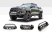 Picture of 16-Up Tacoma Stealth Bumper 32 Inch LED Bar Combo Beam Bumper Light Bar-Blue-Tall 32 Inch Combo Beam with Relocation Mounts No Switch No Winch No D-Ring Cali Raised LED