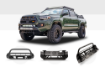 Picture of 16-Up Tacoma Stealth Bumper 32 Inch LED Bar Combo Beam Bumper Light Bar-Blue-Small 32 Inch Combo Beam with Relocation Mounts No Switch No Winch No D-Ring Cali Raised LED