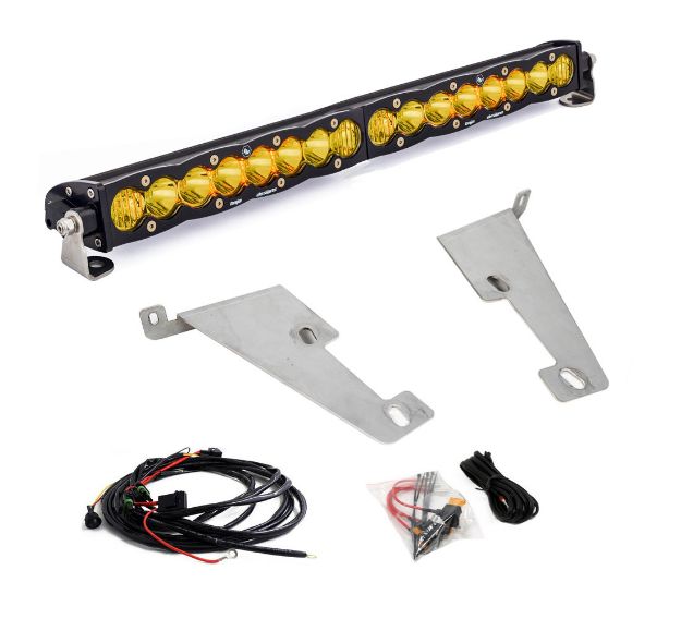 Picture of 2022 Toyota Tundra 20” S8 Behind Bumper Kit Amber Non-Hybrid