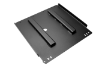 Picture of 2005-2015 Toyota Tacoma Transfer Case Skid Plate - Steel Powercoat Black Cali Raised LED