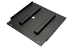 Picture of 2005-2015 Toyota Tacoma Transfer Case Skid Plate - Steel Powercoat Black Cali Raised LED