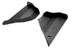 Picture of 2005-2022 Toyota Tacoma Lower Control Arm Skid Plate - Steel Powercoat Black Cali Raised LED