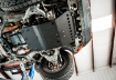 Picture of 2005-2015 Toyota Tacoma Complete Skid Plate Collection Aluminum Raw Cali Raised LED