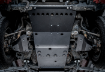 Picture of 2005-2015 Toyota Tacoma Complete Skid Plate Collection - Steel Powdercoat Cali Raised LED