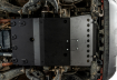 Picture of 2005-2022 Toyota Tacoma Front Skid Plate Steel Raw Cali Raised LED