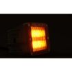 Picture of 2019-Present RAV4 Ditch Mount Kit-(2) 3X2 18W Amber LED Pods Toyota OEM Square Style Ditch Lights Switch Cali Raised LED