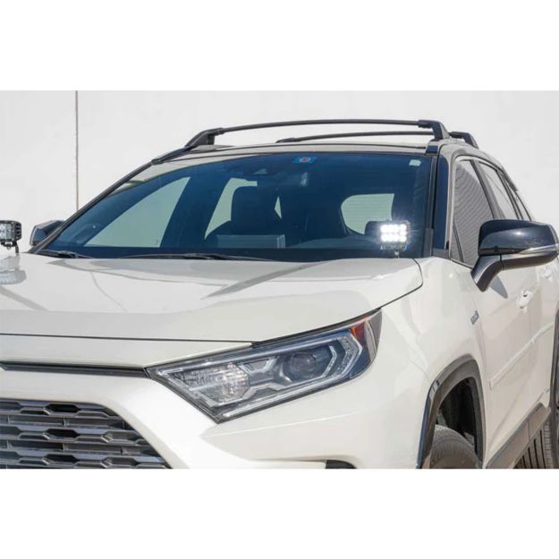 Picture of 2019-Present RAV4 Ditch Mount Kit-(2) 3X2 18W LED Pods No Switch Cali Raised LED